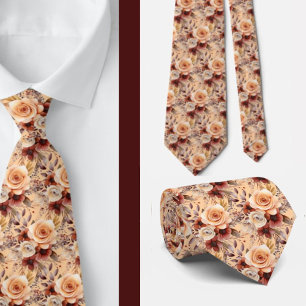 Heren stropdas   Bloemenhalsdoek voor bruiloft en 