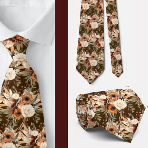 Heren stropdas   Bloemenhalsdoek voor bruiloft en 