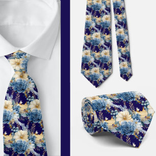 Heren stropdas Bloemenhalsdoek voor bruiloft en