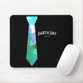 Heren stropdas - Earth Day Every Day Aarddag  Muismat (Met muis)