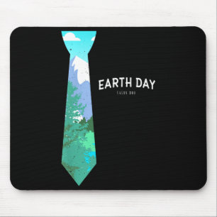 Heren stropdas - Earth Day Every Day Aarddag Muismat