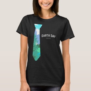 Heren stropdas - Earth Day Every Day Aarddag T-shirt