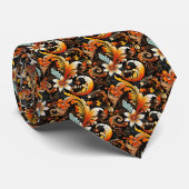 Heren stropdas met paisleyprint (Opgerold)