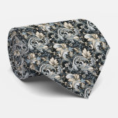Heren stropdas met paisleyprint (Opgerold)