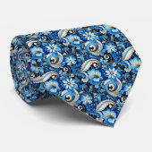 Heren stropdas met paisleyprint (Opgerold)