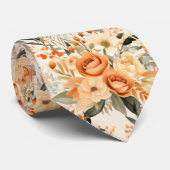Heren stropdas | Trouw- en evenementen bloemendass (Opgerold)