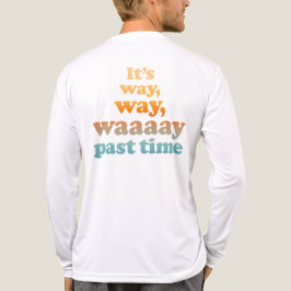 Heren Sunset 47 T-shirt met lange mouwen, versie 2