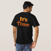 Heren Sunset 47 T-Shirt met Twee Zijden (Achterkant volledig)