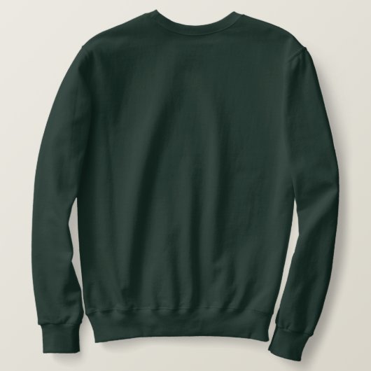 Heren sweatshirt (Design achterkant)