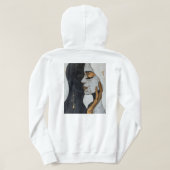Heren sweatshirt (Design achterkant)