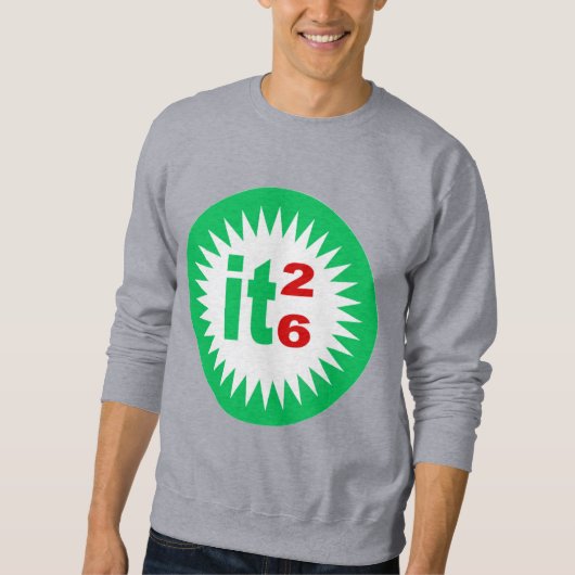Heren sweatshirt grijs SUN ITALIA 26 (Voorkant)