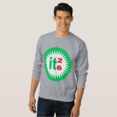 Heren sweatshirt grijs SUN ITALIA 26 (Voorkant volledig)