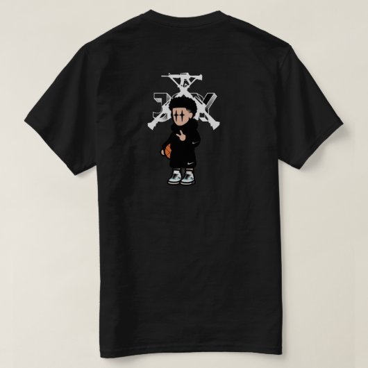 Heren T-shirt (Design achterkant)