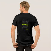 Heren T-shirt (Achterkant volledig)