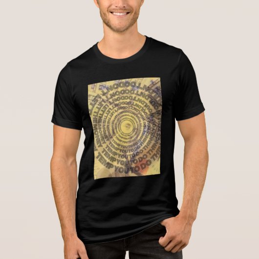 heren t-shirt (Voorkant)
