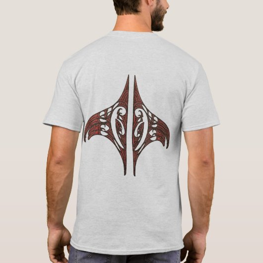Heren T-shirt bedrukt (Achterkant)