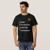 Heren T-shirt - Droom Vibe (Voorkant volledig)