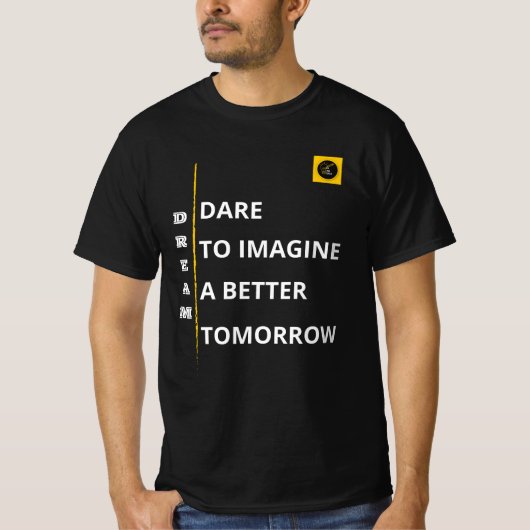 Heren T-shirt - Droom Vibe (Voorkant)