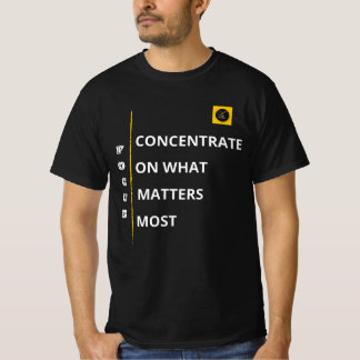 Heren T-shirt - Focus Vibe