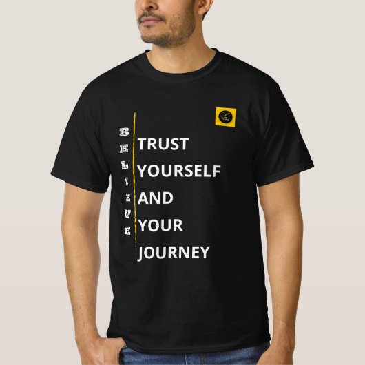 Heren T-shirt - Geloof Vibe (Voorkant)