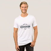 Heren T-shirt met een coole inscriptie (Voorkant volledig)