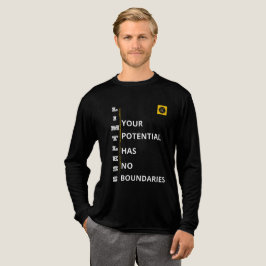 Heren T-shirt met lange mouwen - Limitless Vibe