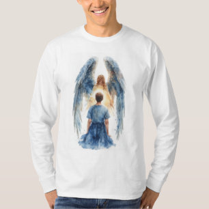 Heren T-shirt met lange mouwen van Guardian Angel