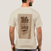 heren t-shirt met ontwerp (Achterkant)