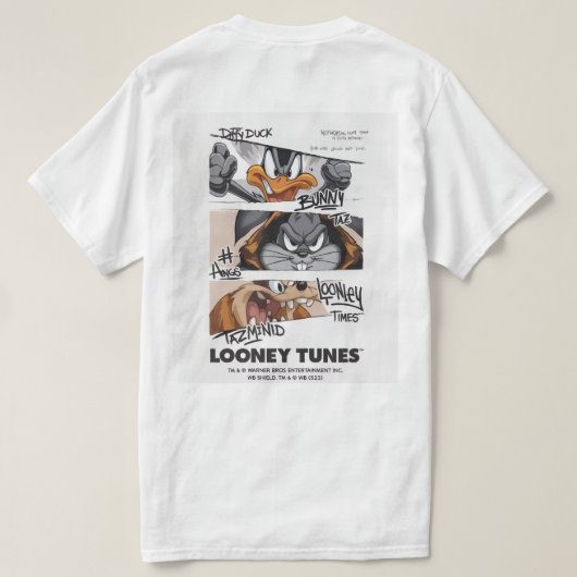 heren t-shirt met ontwerp (Design achterkant)