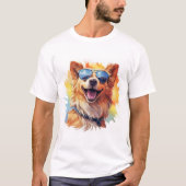 Heren T-shirt met print (Voorkant)