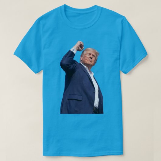 Heren T-shirt met Trump's afbeelding  (Design voorkant)