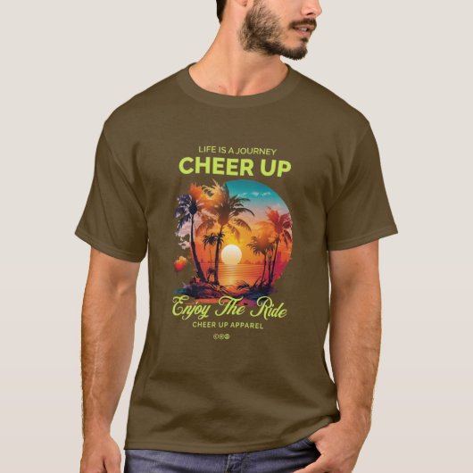 HEREN T-SHIRT OM LEVENSTOCHT TE VRIJWAREN  (Voorkant)
