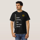 Heren T-shirt - Onstuitbare Vibe (Voorkant volledig)