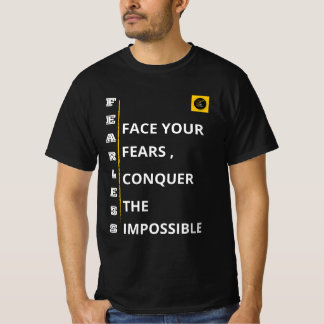 Heren T-shirt - Onverschrokken Vibe