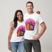 Heren T-shirt Retro Radio (Unisex)