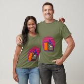 Heren T-shirt Retro Radio Vintage (Unisex)