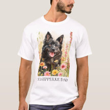 Heren T-shirt – Schipperke-vader shirt voor honden