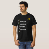 Heren T-shirt - Strength Vibe (Voorkant volledig)