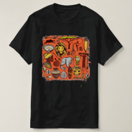 Heren T-shirt uit Afrika