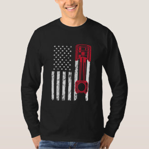 Heren T-shirt voor autokerel Auto's monteur Fans v
