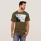 Heren T-shirts Abstract Trap ontwerp HAMbWG (Voorkant volledig)
