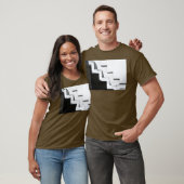 Heren T-shirts Abstract Trap ontwerp HAMbWG (Unisex)