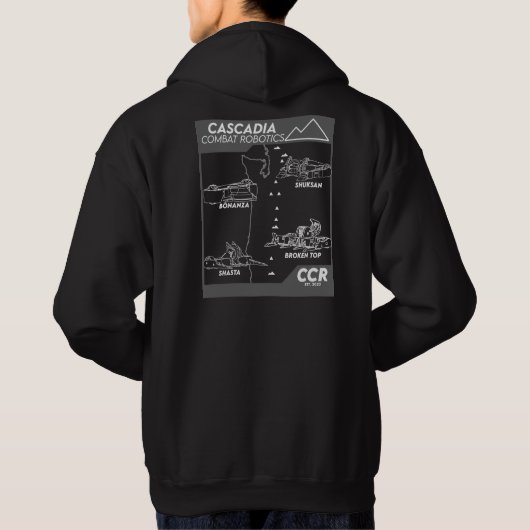 Heren Team Wireframe Sweatshirt (Achterkant)
