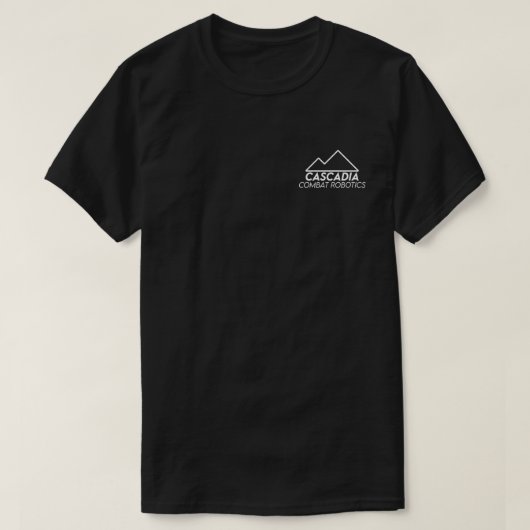 Heren Team Wireframe T-shirt (Design voorkant)