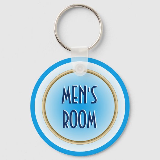 Heren Toilet Aangepast Sleutelhanger (Voorkant)
