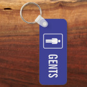 heren Toilet Sleutelhanger (Voorkant)