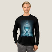 Heren Tri-Blend Basic T-shirt (Voorkant)