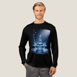 Heren Tri-Blend Basic T-shirt