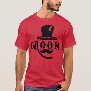 Heren Trouwhoed Cute Verloving Trouwen vrijgezelle T-shirt