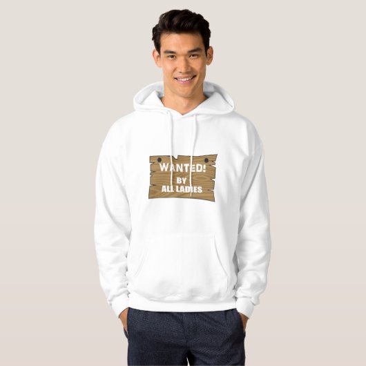 Heren trui met capuchon hoodie (Voorkant volledig)